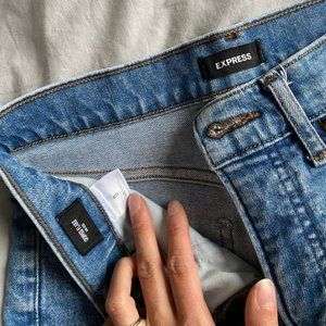 Express Blue Jeans (Size 0)